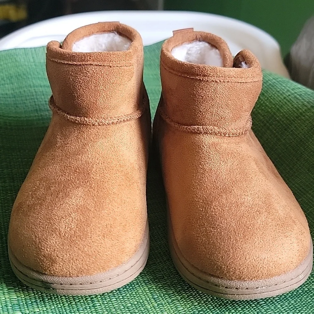 Jumping Beans Brown Kids Slippers - Picture 3 of 6
